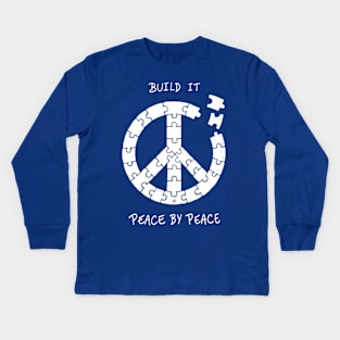 Peace By Peace Kids Long Sleeve T-Shirt